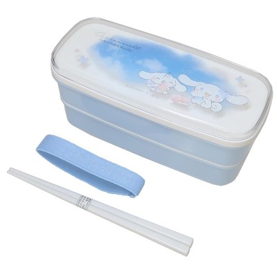 Cinnamoroll Oval oven 2-tier lunch box Sanrio