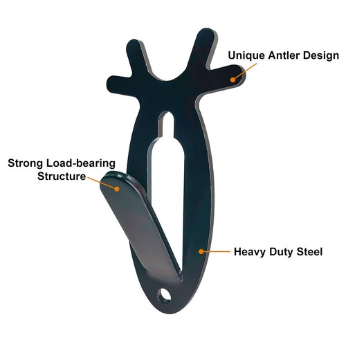 Highwild European Mount Skull Wall Hanger Hook Deer Antelope Antler Style- 20lb