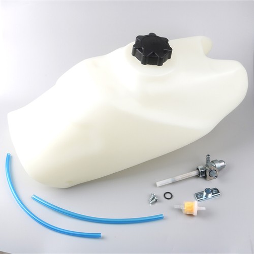 Plastic Gas Fuel Tank & Cap & Petcock For Honda TRX250X TRX300EX Natural