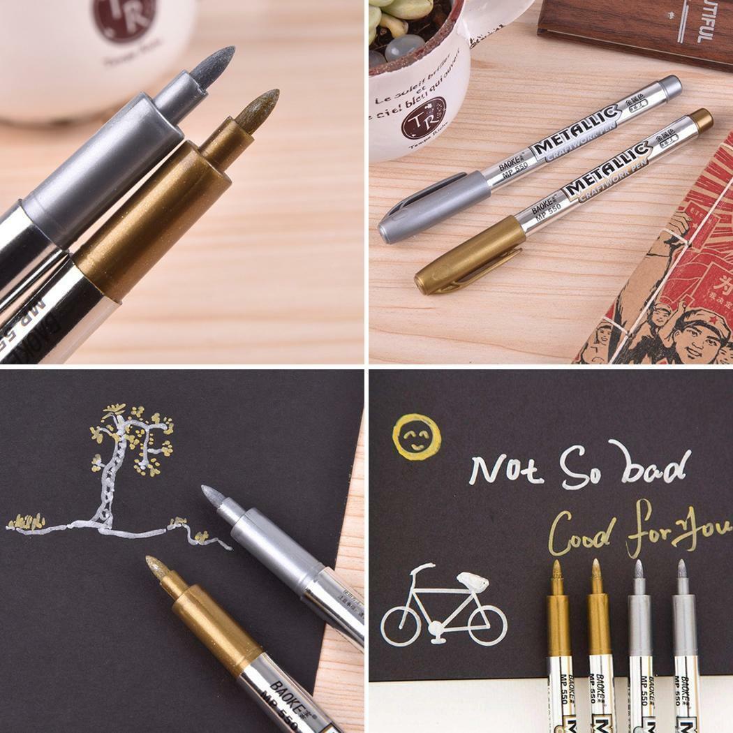 Metal Color Craftwork Pen Marker Signature Pen 9G67