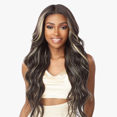 SENSATIONNEL SYNTHETIC HAIR BUTTA HD LACE FRONT WIG - BUTTA UNIT 34