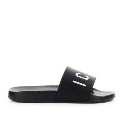 

Dsquared2 Icon Black Logo Slide Man, Черный, FFM0016-17200001-M063