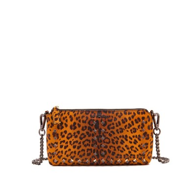 

La Carrie Frivolous Candice Leopard Clutch Woman, AA-110-LEA\LEO