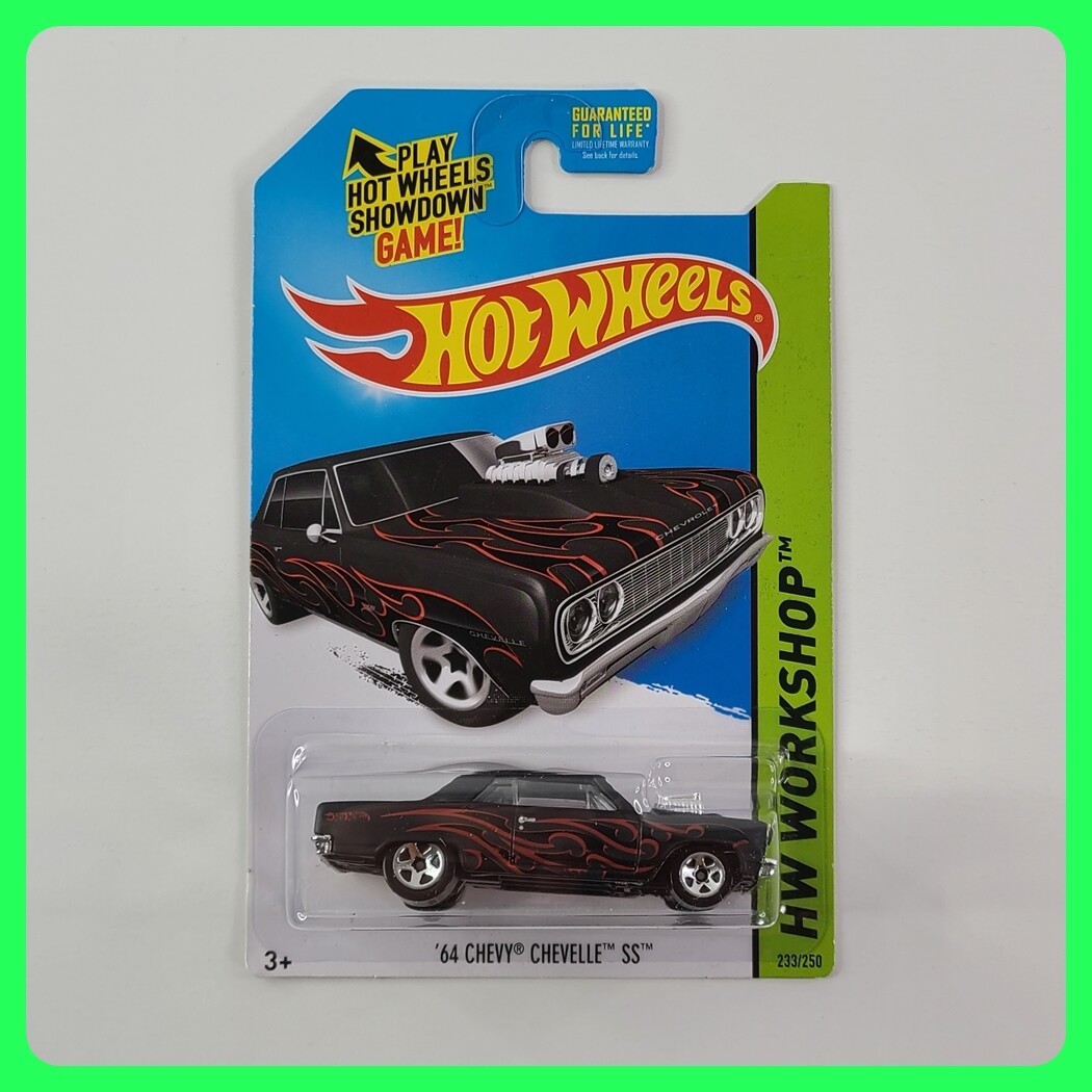 Hot Wheels - '64 Chevy Chevelle SS (Matte Black) | eBay
