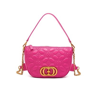 

Сумка через плечо La Carrie Stitch-spun Lollo цвета фуксии для женщин, 131P-CA-190-LEA-FUX