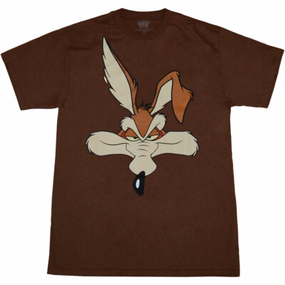 Wile E. Coyote ブラウンTシャツ Looney Tunes Wile E. Coyote T-Shirt | eBay