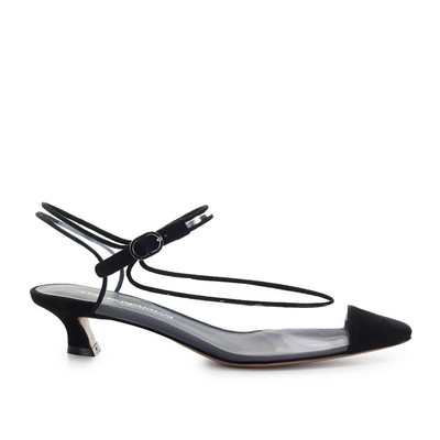 Emporio Armani Black Kitten Pump Woman