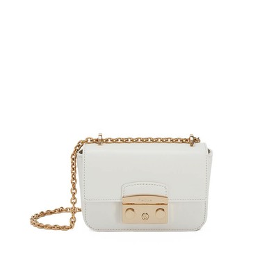 

Мини-сумка через плечо Furla Metropolis светло-серая женская, WB00828-AX0733-1704S