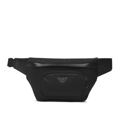 

Emporio Armani Черная нейлоновая поясная сумка для мужчин, Черный, Y4O238-Y217J-80001