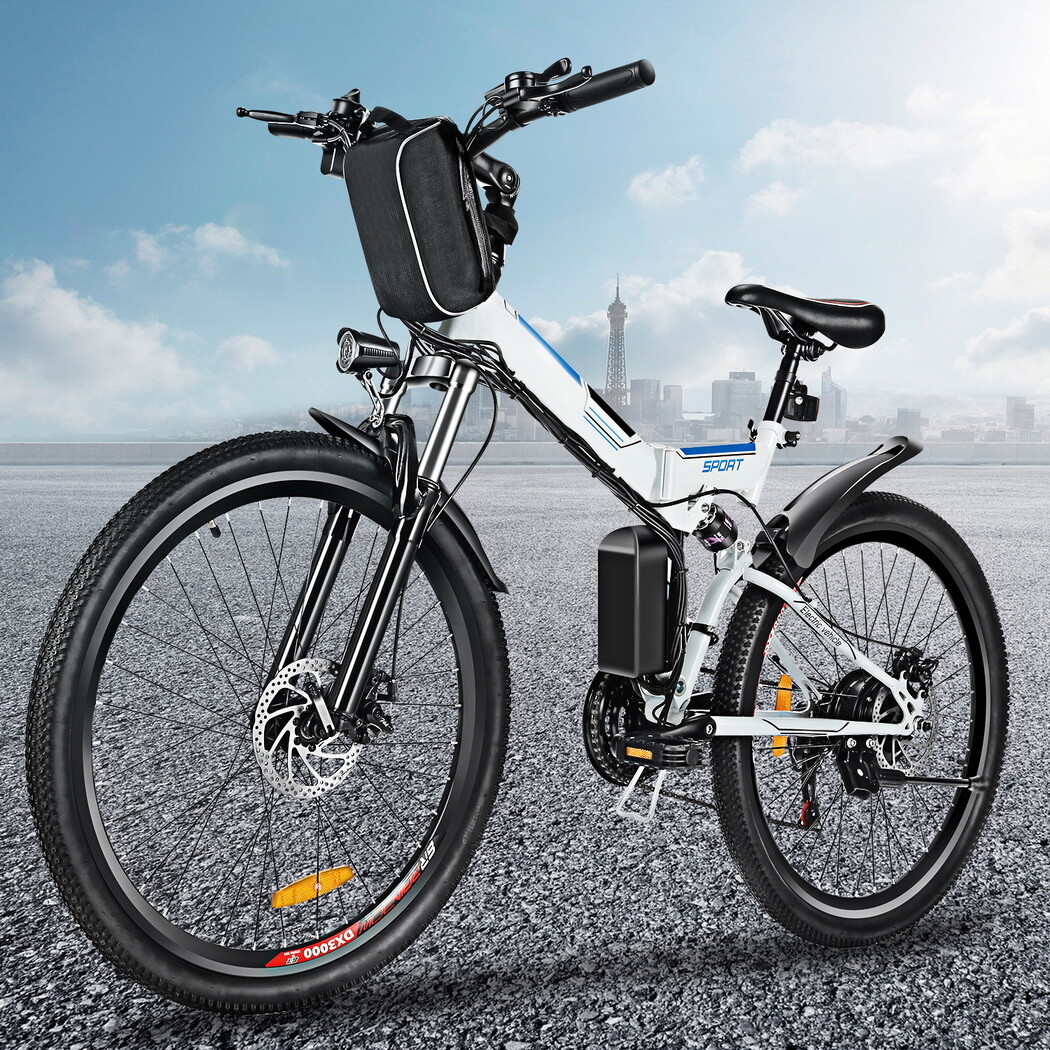 Elektrofahrrad 26 EBike Mountainbike Ebike Klapprad Faltbar Faltrad 250W 36V