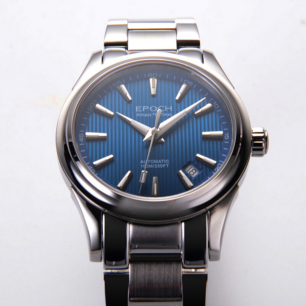 Pre-owned Epoch Men Automatic Watch Luxury Mechanical Wristwatch Luminous 10atm St2130