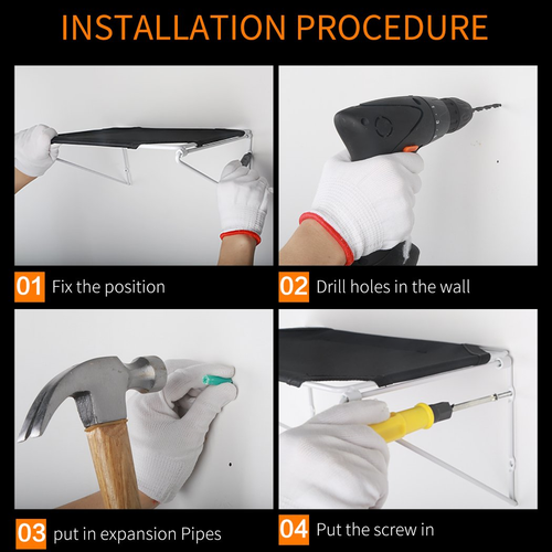 RayCC Cat Shelves Cat Steps Cat Perch Cat Cloud Cat Bed Wall-Mounted Cat Great