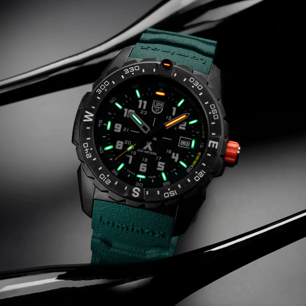 LUMINOX LUMINOX XB.3735 BEAR GRYLLS SURVIVAL OUTDOOR, MOUNTAIN, GREEN, SAPPHIRE, 20ATM