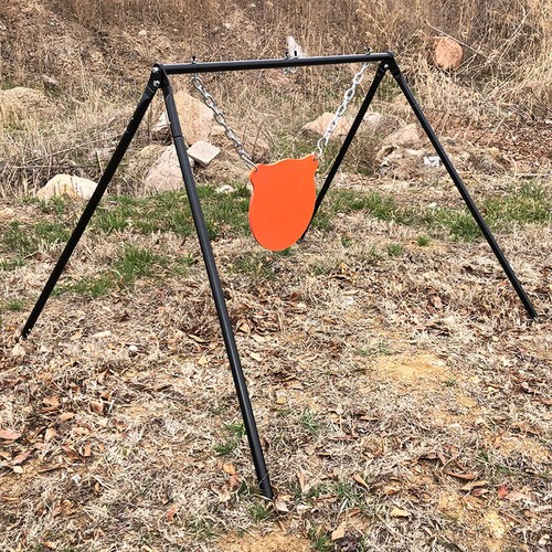Highwild AR500 Steel Shooting Target Stand System(Stand,Mounting Kit & 12" Gong)