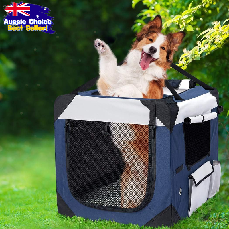 XXL Pet Carrier Bag - Spacious Dog & Cat Backpack, Portable Travel Crate