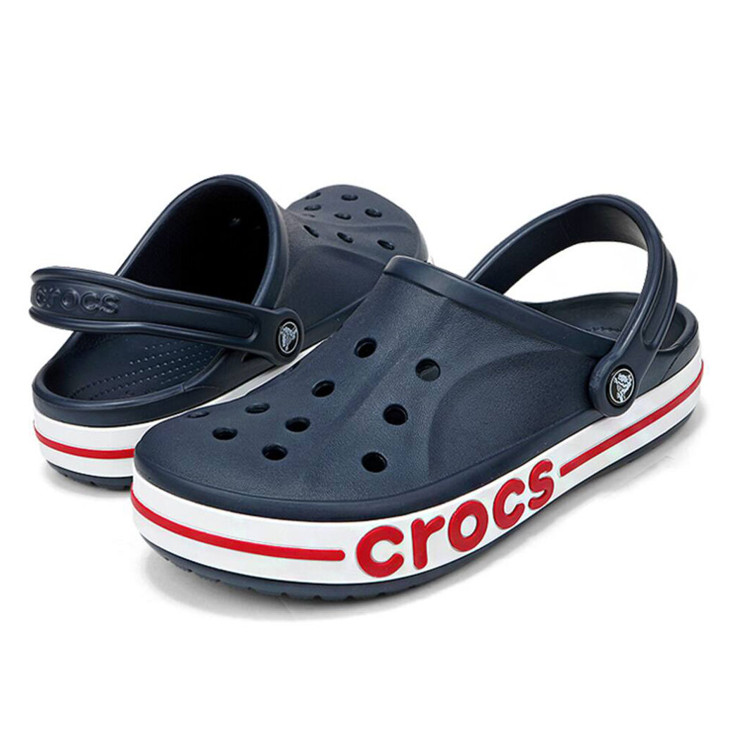 New CROCS Mens BAYABAND CLOG 205089-4CC NAVY CROCS SANDALS