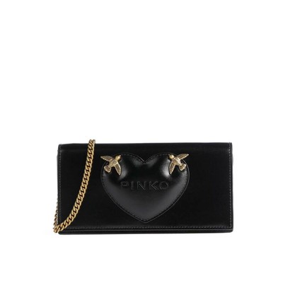 

Розовый кошелек на цепочке для женщин Pinko, 100306-A0F3-Z99Q