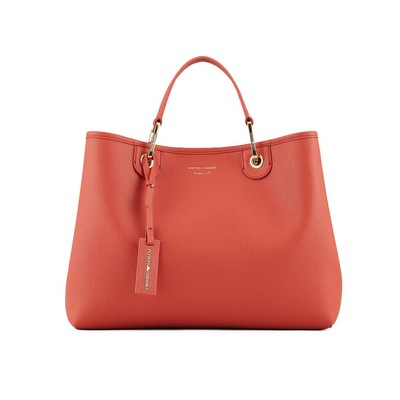 Emporio Armani Myea Brick Orange Shopping Bag Женщина