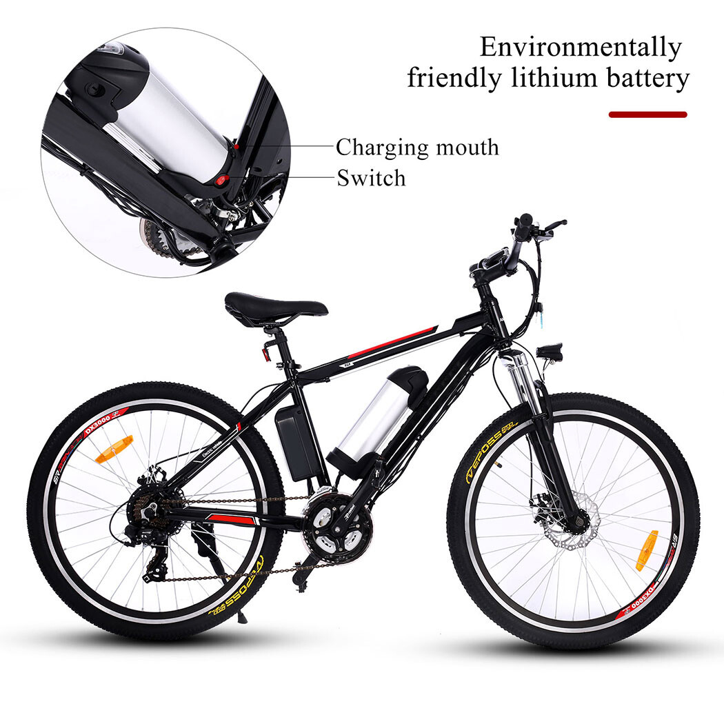 26 Zoll Elektrofahrrad Mountainbike EBike Shimano Pedelec 35kmh Ebike 21Gäng