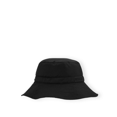 

Ganni Black Bucket Hat Женщина, Черный, A4735-099