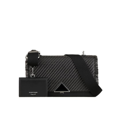 

Черная Соломенная Сумка Через Плечо Emporio Armani Женщина, Y3B179-Y417X-88291