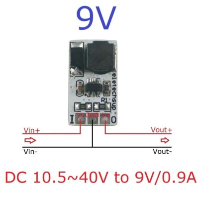 DC 5-40V to 3V 3.3V 4V 5V 6V 12V DC-DC Converter Step-Down Power Supply Module