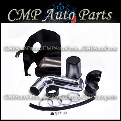 BLACK SILVER AIR INTAKE KIT FIT 2003-2007 DODGE RAM 2500 5.9 5.9L ST/SLT/TRX4 