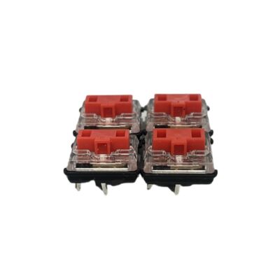 4x GL-Tasten-Switch Linear ROT Taster für Logitech G815/G915