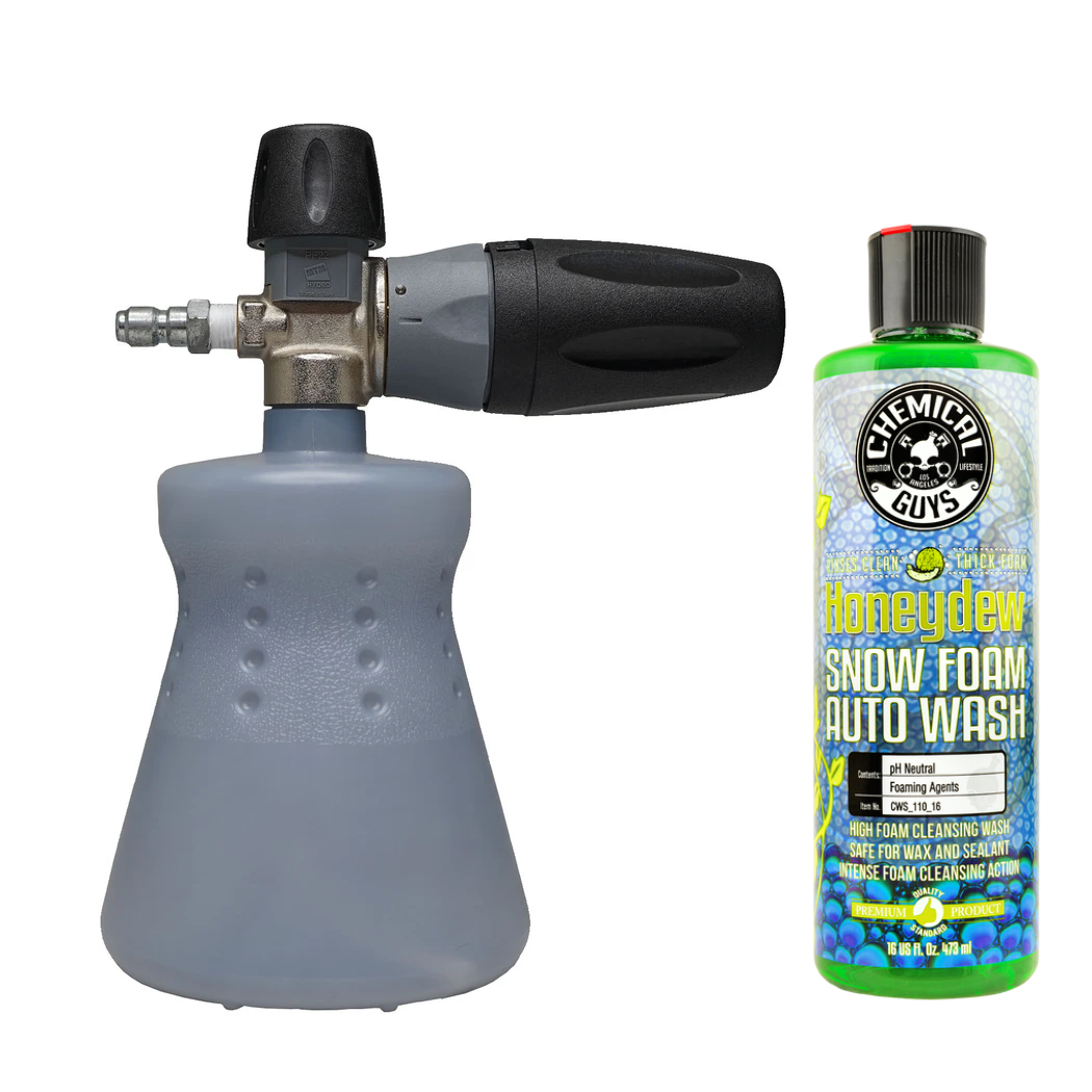 Mtm Pf22.2 Foam Cannon New Bottle Chemical Guys Honeydew Snow Foam