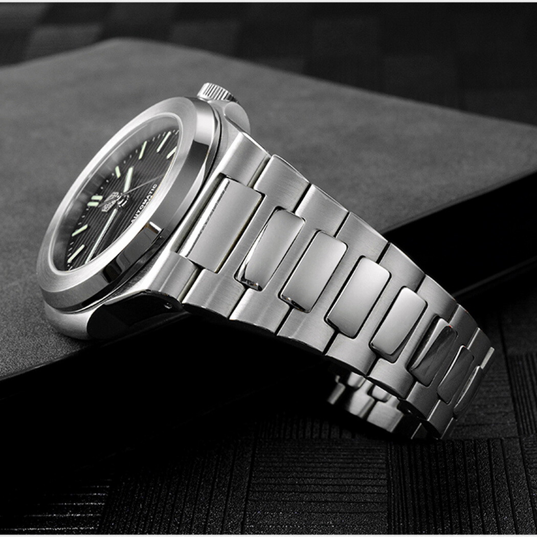 Pre-owned San Martin Men Dive Watch Luxury Mens Automatic Watches 200m Waterproof Luminous