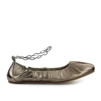

Балетки Vic Matié Velvet Bronze Flat Shoe Woman, Бронза, 1A4004D_A02Z110103