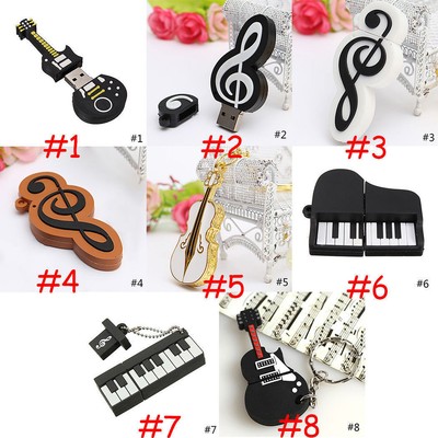 Musical Instrument model USB 2.0/3.0 Memory Stick Flash pen Drive 4GB-32GB AQ127