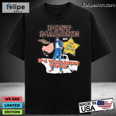HOT Post Malone tour 2024 Trillion Truck tShirt