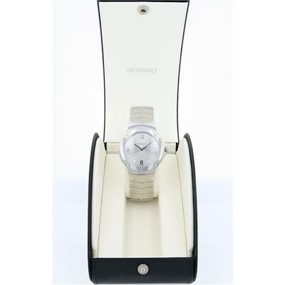 Pre-owned Movado Watch Sports Edition Mov-0604745 Silver Stainless Steel Swiss / 37mm Case
