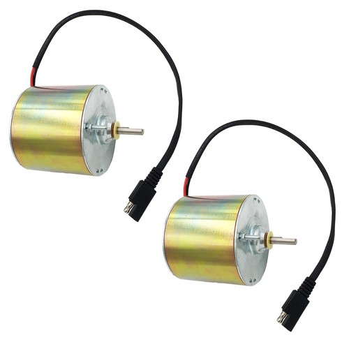 Highwild 12-Volt 1/4" Shaft Feeder Replacement Motor - 2 PACK