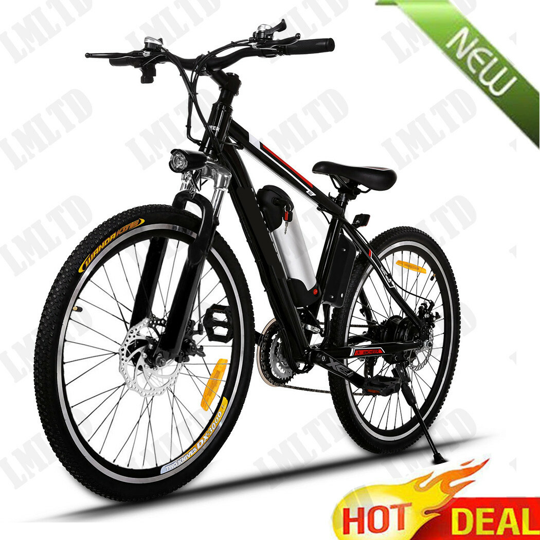 Elektrofahrrad 26 Zoll Mountainbike EBike Shimano Pedelec AKKU 21Gang 35kmh