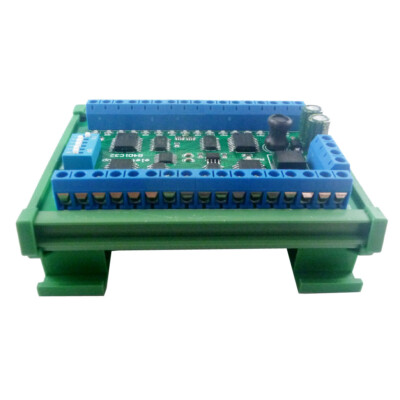 DC 6.5-30V 32ch DIN35 C45 Rail Box RS485 Modbus RTU Controller 300MA Driver