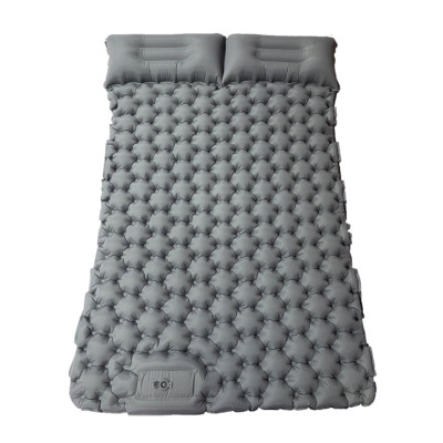 Inflatable Mat Camping Sleeping Self Inflating Mattress Bed Air Pillow Hiking US