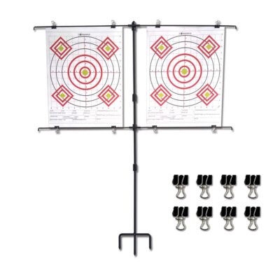 Highwild Adjustable Steel Paper Target Stand with 8 A- 