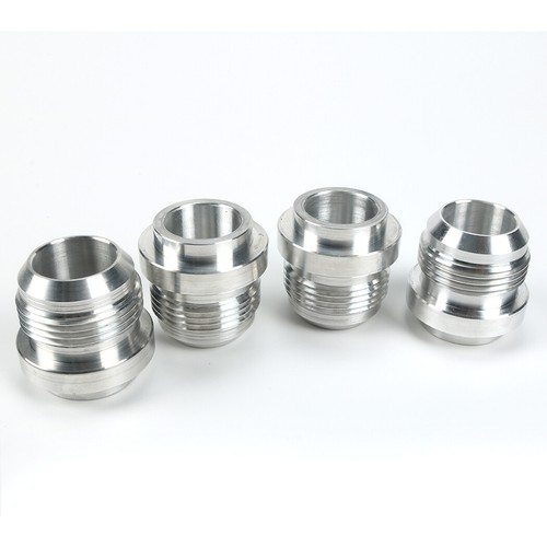 An16, 16 An Male Billet 6061t6 Aluminum Weld On Fitting Bung Qty:4