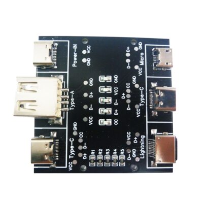 DT3 Data Cable Detection Board USB Cable Tester Short Circuit On-Off Switching