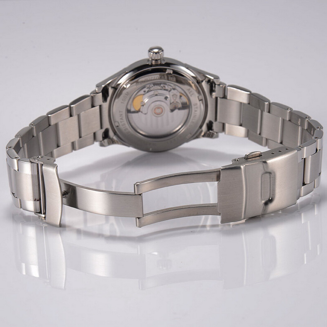 Pre-owned Epoch Men Automatic Watch Luxury Mechanical Wristwatch Luminous 10atm St2130