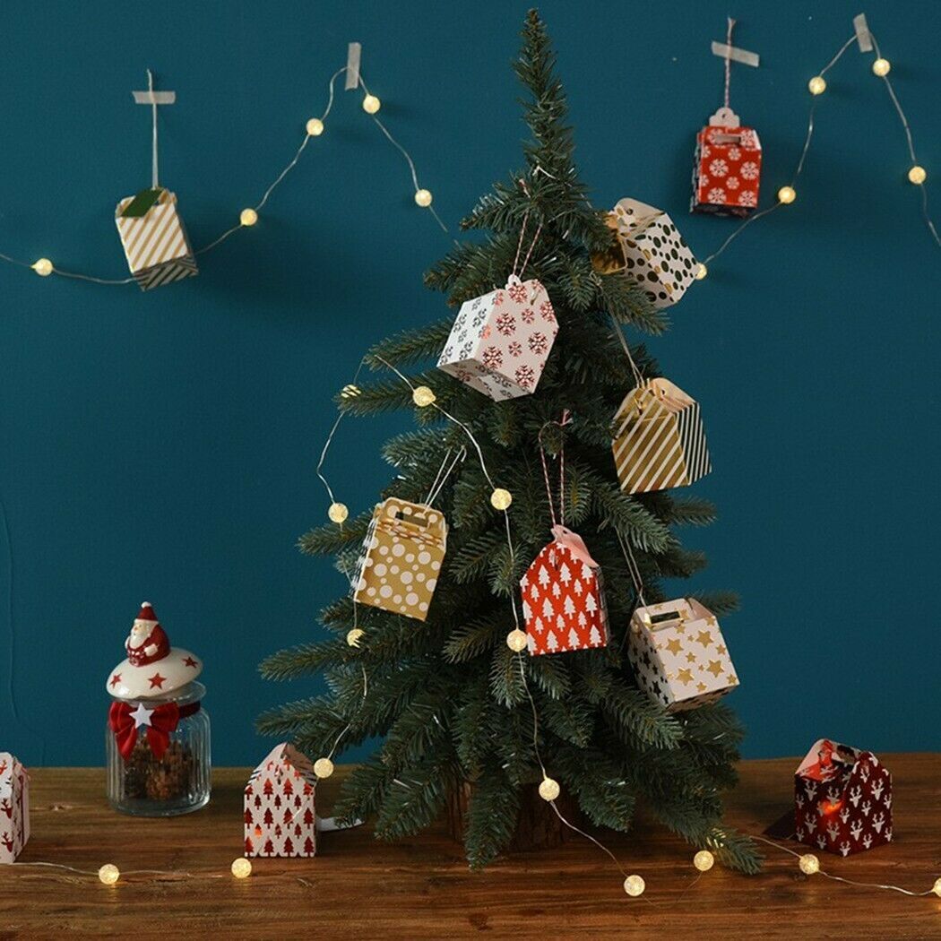 Es Bags Favour Present Wrapping Candy Box Christmas Dress Up
