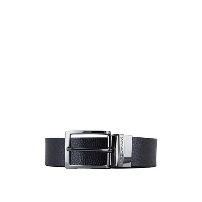 

Двусторонний пояс для мужчин Emporio Armani синий