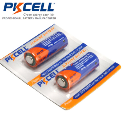 2pcs 12Volt 23A Batteries A23 MN21 L1028 LRV08 Cell Alkaline for Dog Door Bell