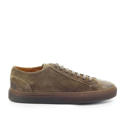 

Мужские замшевые кроссовки Doucals Coffee Brown, Коричневый, DU2335KOBEUF011RM06