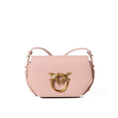 

Pinko Love Click Exagon Mini Powder Розовая Сумка Через Плечо Женщина, 100075-A0F1-O81Q