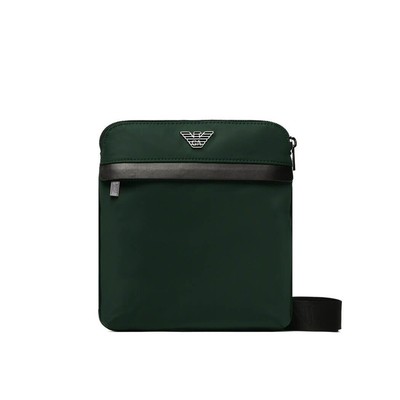 

Зеленая нейлоновая сумка через плечо Emporio Armani для мужчин, Зеленый, Y4M185-Y217J-89558