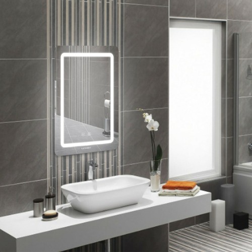 LED Wandspiegel Badspiegel mit Beleuchtung Badezimmer ...