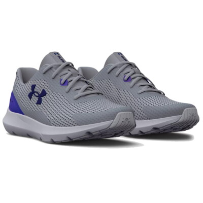 

Мужские кроссовки для бега Under Armour UA Surge 3 — 3024883-101 — сталь/Versa, Steel/versa blue/bauhaus blue, Surge 3